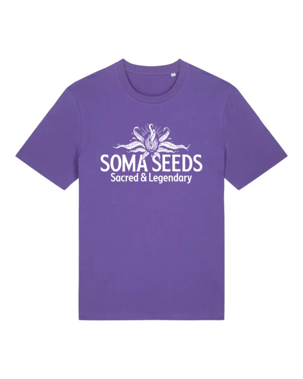 Soma Seeds Original Logo T-shirt 2024 (Purple) Strain 2